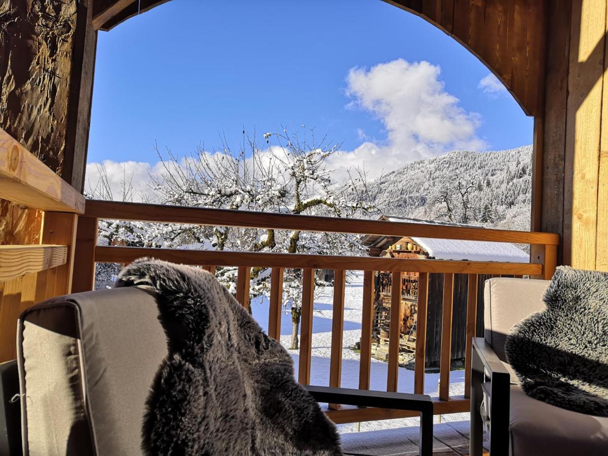 Chez Lucienne, Jacuzzi Et Sauna Samoëns Exterior foto